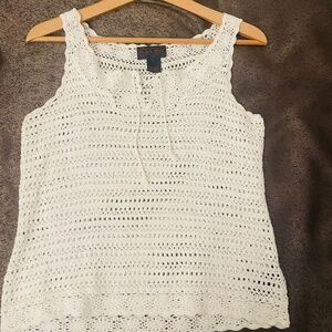 Ralph Lauren Hand Knit Tank Top, small size